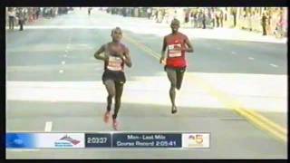 RIP SAMMY WANJIRU  2010 CHICAGO MARATHON  his LAST marathon [upl. by Anitsirk]