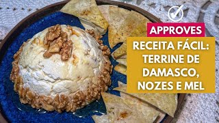 RECEITA TERRINE de Damasco Nozes e Mel [upl. by Rodd]