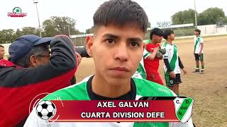 AXEL GALVAN  CUARTA DIV DEFENSORES [upl. by Minda]