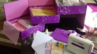 Complete Review amp Tutorial of Crafters Companion Gemini Mini amp Cardmaking Compendium [upl. by Aikemahs]