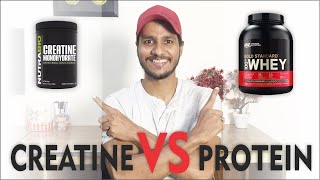 CREATINE VS PROTEIN  KON SA USE KAREN  WEIGHT GAIN  EP 35  creatinebenefits protein gymvlogs [upl. by Moyna]