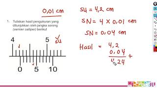 Pembahasan Soal Jangka Sorong dan Mikrometer Sekrup [upl. by Aleirbag]