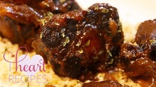 Barbecue Oxtails Made in the Slow Cooker  I Heart Recipes [upl. by Kirkwood]