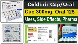 Cefdinir 300 mg  cefdinir capsules ip 300 mg  Oral Suspension 125mg5ml 250mg5ml [upl. by Charin856]