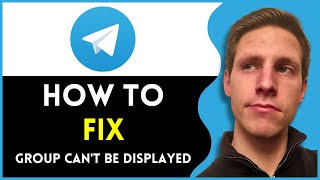 How To Fix This Group Cannot Be Displayed on Telegram  QUICK FIX [upl. by Sutphin]