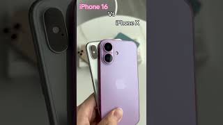 cámara del iphone 16 vs cámara del iphone X shorts iphone16 [upl. by Mochun476]