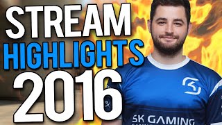 CSGO  FALLEN STREAM HIGHLIGHTS 2016NEW [upl. by Annahs]