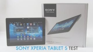 Sony Xperia Tablet S Test  Deutsch [upl. by Lynnet786]