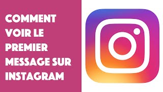 Comment voir le premier message sur Instagram [upl. by Frankel]