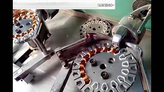 How to make ceiling fan AC ceiling fan motor winding machine [upl. by Eadmund]