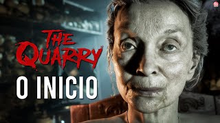 THE QUARRY  O INÍCIO DE GAMEPLAY  Jogo de Terror Incrível Dublado em Português PTBR PS5 [upl. by Henry]