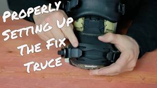 How To Set Up The Fix Truce Snowboard Bindings [upl. by Onfre359]