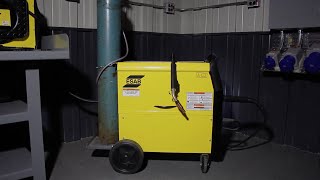 ESAB MIgmaster 280 Pro in the Napotnik Welding Supplies DEMO ROOM [upl. by Odella590]