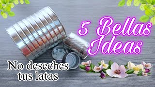 Ideas para reciclar Latas  Manualidades con reciclaje  Ideas para reciclar Latas  DIY ARTESANATO [upl. by Sik675]