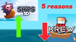 5 Reasons Why Ships 3D Is Better Than Krewio [upl. by Eednar]