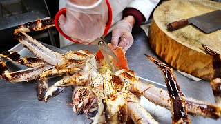 New York City Food  The BEST ALASKAN KING CRAB DISHES Brooklyn Seafood NYC [upl. by Ettesoj]