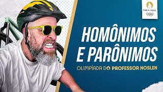 Homônimos e Parônimos  Olimpíada do Prof Noslen professornoslen homonimos paronimos olimpíada [upl. by Petra545]