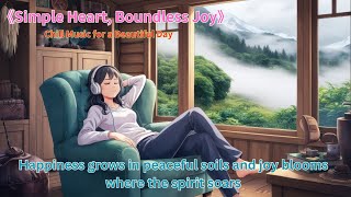 「LoFi Lounge」 Simple Heart Boundless Joy  Chill Music for a Beautiful Day relaxingmusic music [upl. by Torbert]