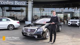 2018 MercedesBenz S 63 AMG® Review  603 Luxurious Horsepower To Love [upl. by Petite]