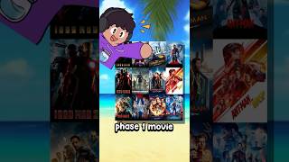 Tier List  MCU Phase 1 Movies [upl. by Iago]