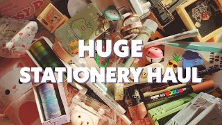 Huge Stationery Haul 🍡 ft Stationery Pal Unboxing ♡ [upl. by Airolg]