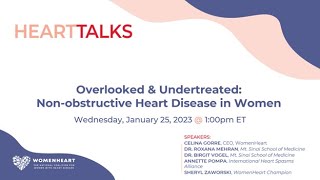 Overlooked and Undertreated NonObstructive Heart Disease in Women [upl. by Yelac]