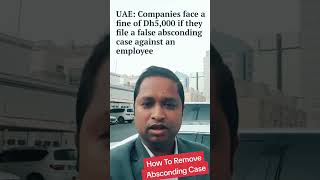 How To Remove UAE Absconding Case  Live Talk Dubai shorts viral viralvideo dubai [upl. by Trygve170]