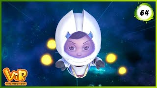 Vir The Robot Boy  Satellite Launch  Action cartoons for Kids  3D cartoons [upl. by Widera]