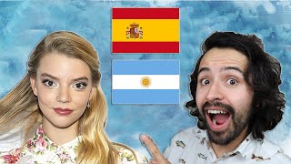 Can Anya TaylorJoy from the Queens Gambit Speak Spanish [upl. by Ubald259]