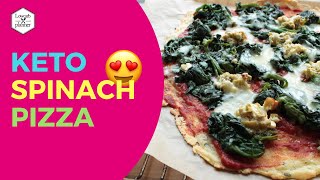 Keto Spinach Pizza [upl. by Ecille225]