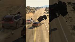 Realistic Highway Car Crashes 154  BeamNG Drive [upl. by Peg155]