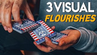 Learn 3 FANCY Flourish Moves Cardistry amp Magic Tutorial [upl. by Bluefarb]