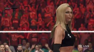 wwe2k23 Stacy Keibler vs Lacey Evans [upl. by Finlay]