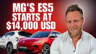 MGs ES5 EV coming to take on BYD Atto 3  price starts at 14000 USD [upl. by Marcela208]