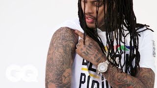 Waka Flocka Flame Breaks Down His Tattoos  Tattoo Tour  GQ [upl. by Erastus]