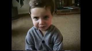 2 year old Jared sings Elvis Presley  quotAre You Lonesome Tonightquot [upl. by Wohlen385]