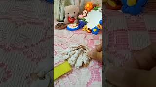 DIY Sea Shell with tissue paper😱🐚 craft easy [upl. by Thorner550]