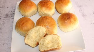 NoKnead Dinner Rolls Recipe  Buns Recipe [upl. by Georgine]