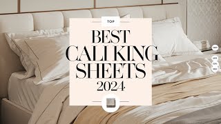 Top 5 Best california king sheets Reviews in 2024 [upl. by Rika]