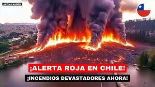 🔴 ALERTA ROJA INCENDIOS DEVASTADORES EN QUIPUE CHILE IMAGENES IMPACTANTES EN VIVO [upl. by Gae600]