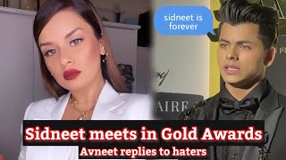 Sidneet meets in Award function  Sidneet forever  Sidneet  Avneet Kaur  Siddharth Nigam  Love [upl. by Jolee]