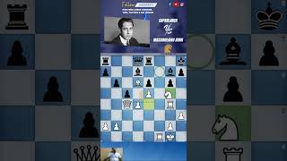 💥🔥Undefendable Double Impact Capablanca vs Massimiliano Romi [upl. by Weathers]