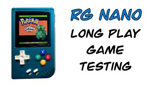 Anbernic RG Nano long Play Game Testing [upl. by Eanar]