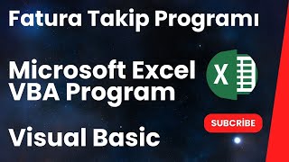 Excel  Fatura Takip Programı  varianceanalyze [upl. by Wyler378]