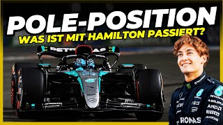 POLE POSITION FÜR RUSSELL IN LAS VEGAS HAMILTON ENTTÄUSCHT l FORMEL 1 [upl. by Ainafetse]