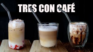 3 bebidas frías con café [upl. by Jeralee]