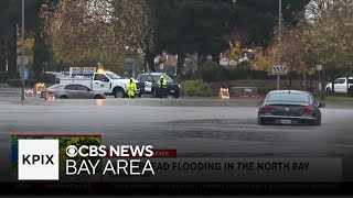 Team coverage Flooding reported as powerful atmospheric river spreads across Bay Area [upl. by Gelb]