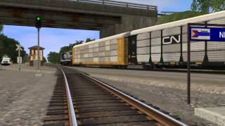 CSX and NS Trainz in New Jersey [upl. by Alek]