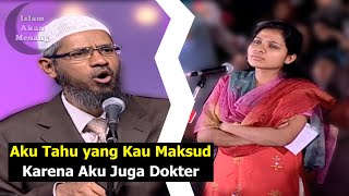 SERU Dokter Wanita Dikuliahi oleh Dokter Zakir  Dr Zakir Naik [upl. by Bevon]