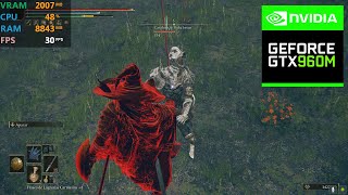 Elden Ring  Gameplay GTX 960m [upl. by Alian]